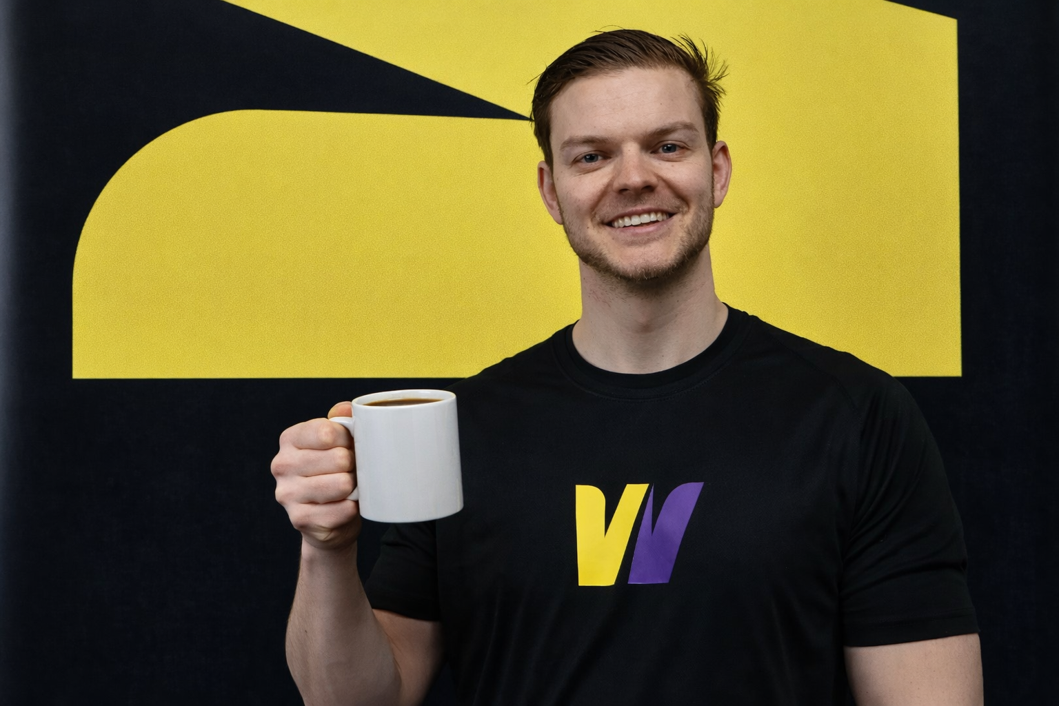Thierry van WE ARE nodigt je uit voor een kop koffie om jouw doelen te bespreken